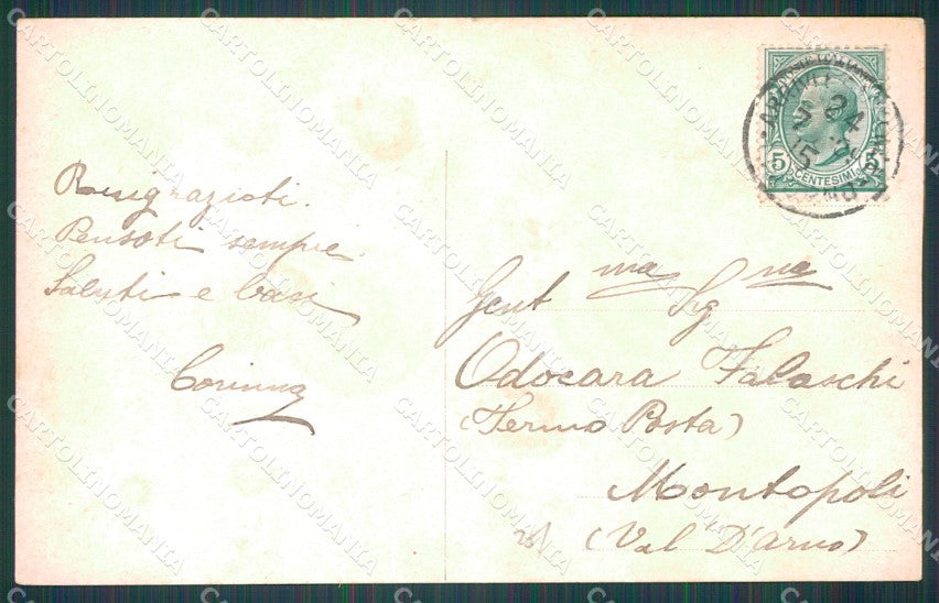 Livorno Città Piazza Vittorio Emanuele Alterocca 6007 cartolina WX1695 – retro