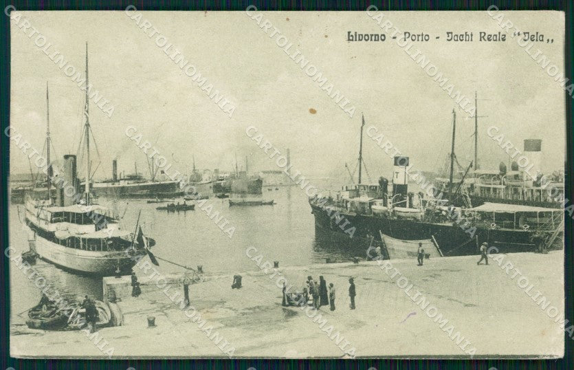 Livorno Città SCOLLATA cartolina WX1706 – fronte