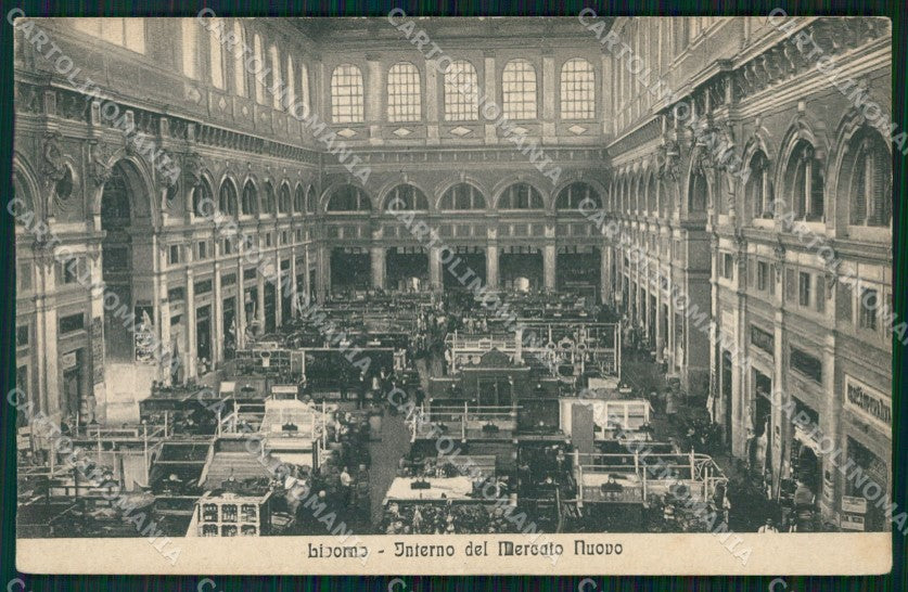 Livorno Città Mercato Nuovo cartolina WX1712 – fronte