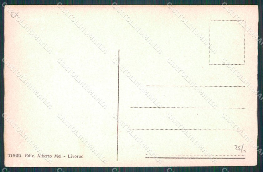 Livorno Città Mercato Nuovo cartolina WX1712 – retro