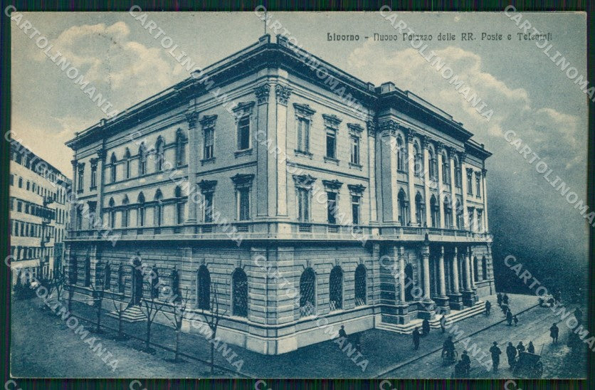 Livorno Città Poste cartolina WX1716 – fronte