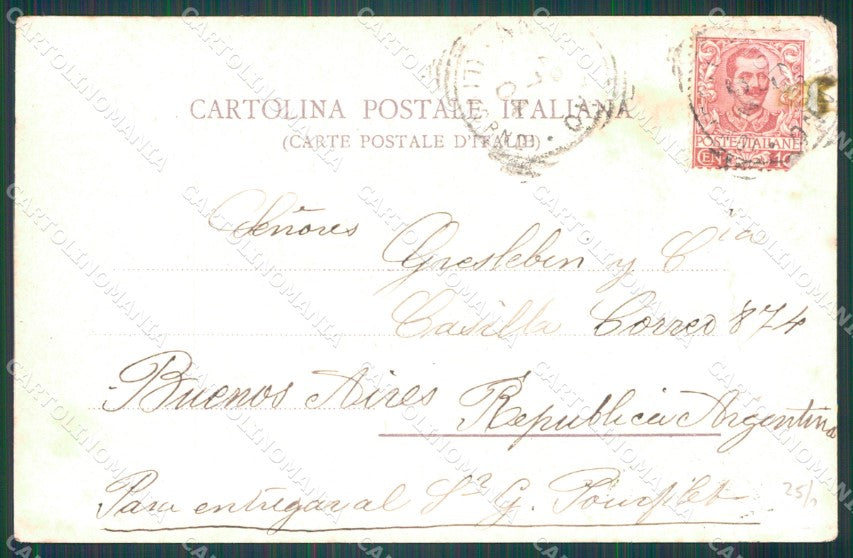 Livorno Antignano Barche PIEGHE cartolina WX1727 – retro