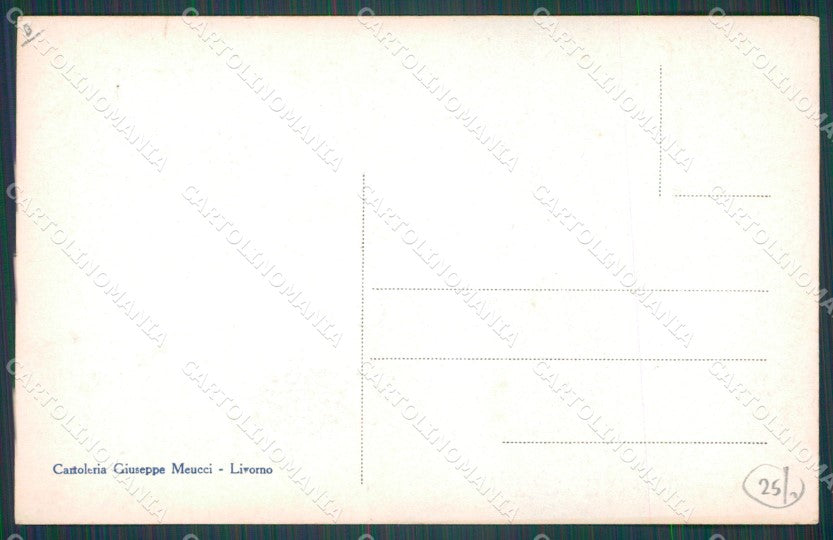 Livorno Città Ospedale Foto cartolina WX1733 – retro