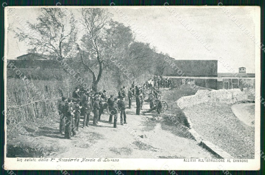 Livorno Città Accademia Navale Militari cartolina WX1754 – fronte