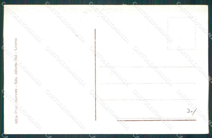 Livorno Montenero Funicolare cartolina WX1781 – retro