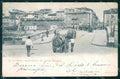 Livorno Città Ponte Nuovo Carretti PIEGA cartolina WX1791 – fronte