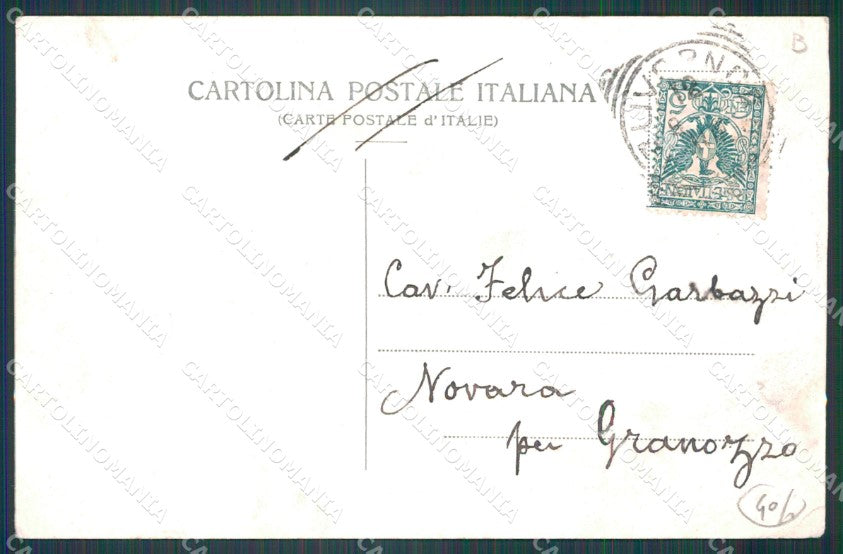 Livorno Città Porta a Mare Carrozza SCOLLATA cartolina WX1796 – retro