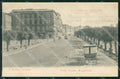 Livorno Città Viale Regina Margherita PIEGHINA cartolina WX1802 – fronte