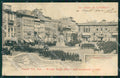 Livorno Città Piazza Vittorio Emanuele Militari PIEGA cartolina WX1805 – fronte