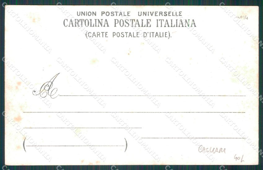 Cagliari Città Militari Fanteria Foto cartolina WX1807 – retro