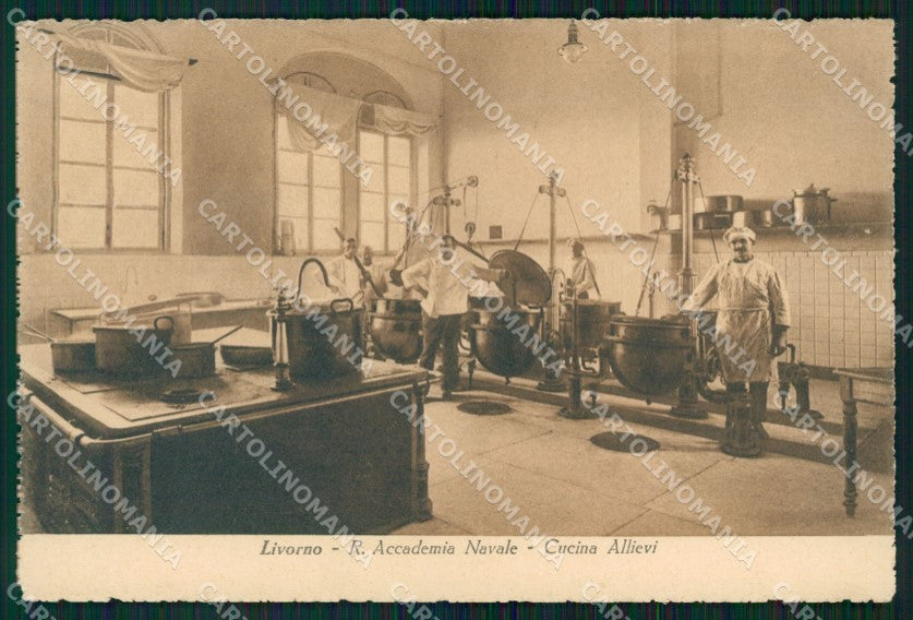 Livorno Città Accademia Navale cartolina WX1813 – fronte