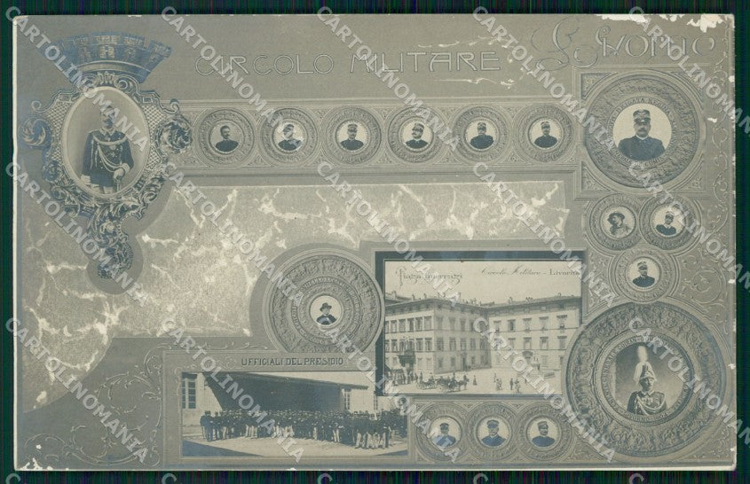 Livorno Città Militari ABRASA Foto cartolina WX1824 – fronte