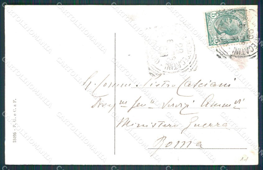 Pistoia Montecatini Parco della Torretta cartolina WX1833 – retro
