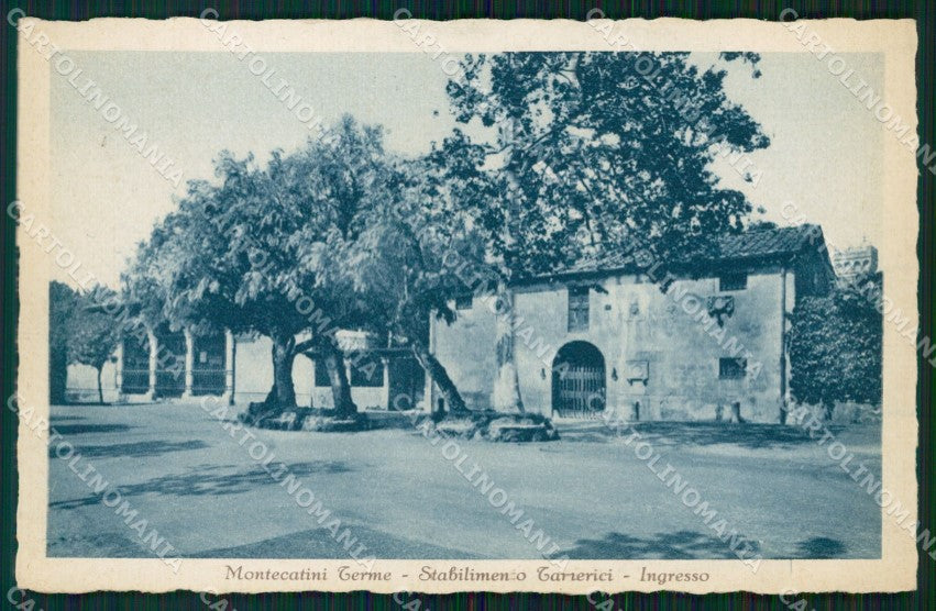 Pistoia Montecatini Stabilimento Tamerici cartolina WX1852 – fronte