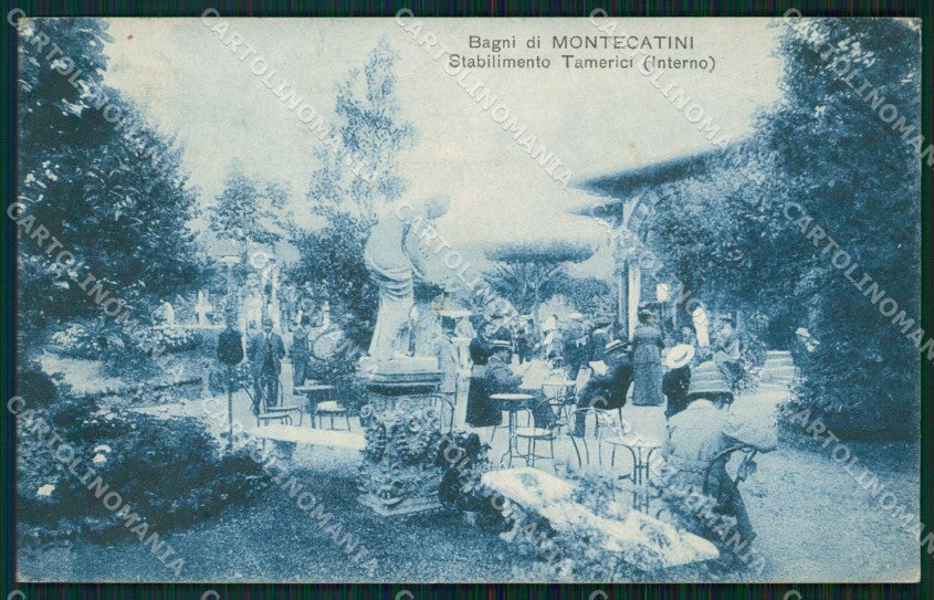 Pistoia Montecatini Stabilimento Tamerici cartolina WX1853 – fronte
