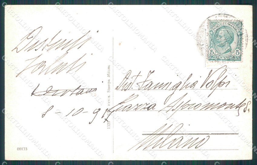 Pistoia Montecatini Stabilimento Tamerici cartolina WX1853 – retro