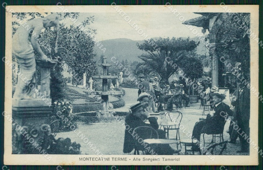 Pistoia Montecatini Stabilimento Tamerici cartolina WX1858 – fronte