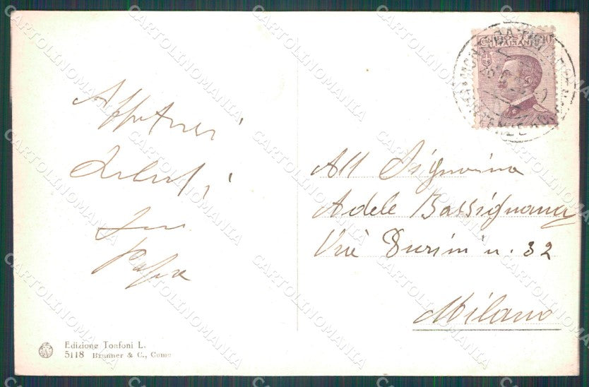 Pistoia Montecatini Stabilimento Tamerici ABRASA cartolina WX1862 – retro