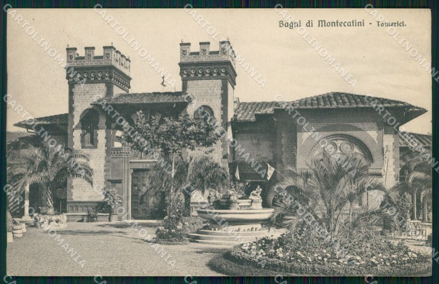 Pistoia Montecatini Stabilimento Tamerici cartolina WX1878 – fronte