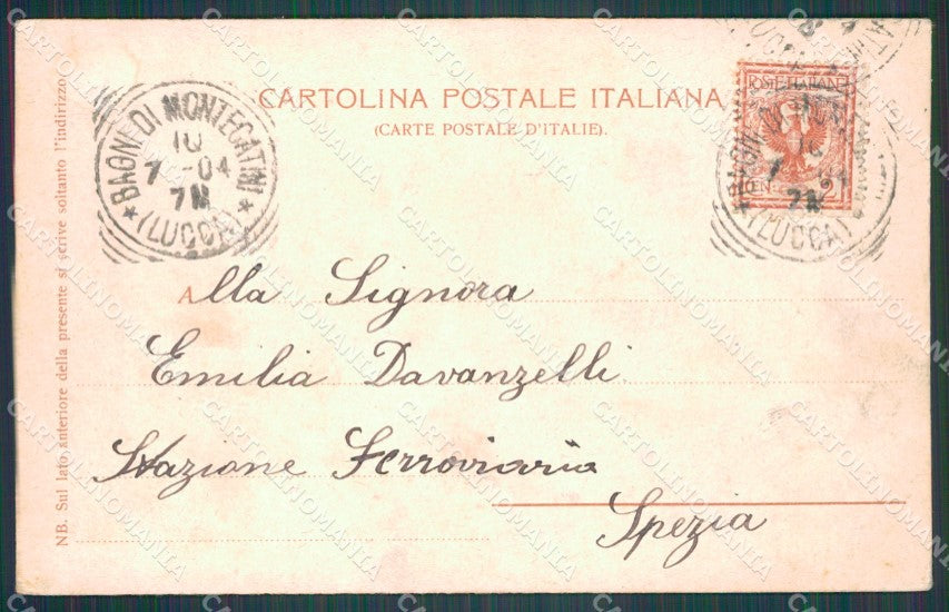 Pistoia Montecatini Stabilimento Tettuccio cartolina WX1886 – retro