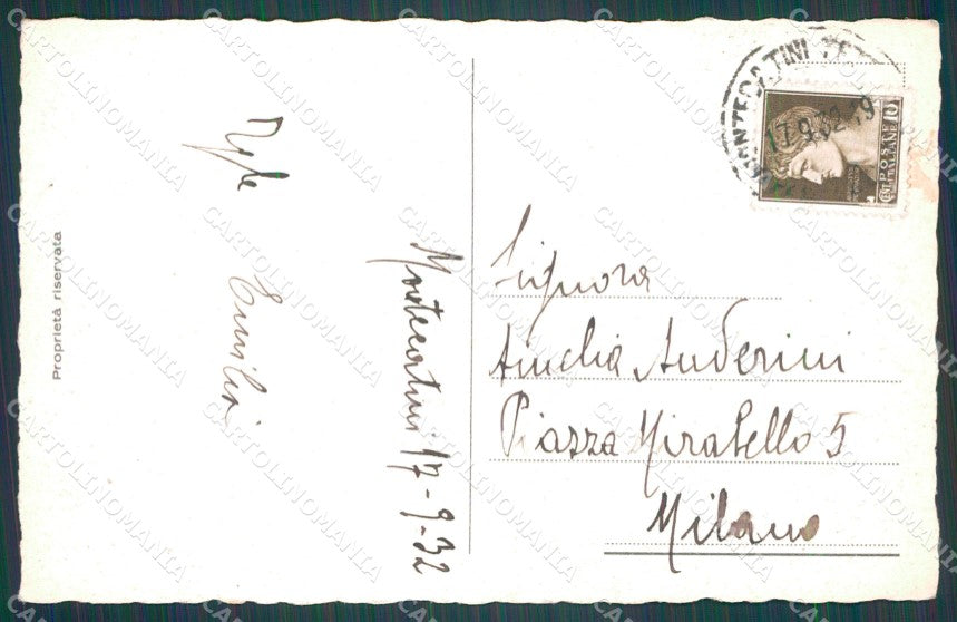 Pistoia Montecatini Stabilimento Tettuccio Sorgente cartolina WX1896 – retro