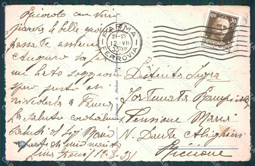 Pistoia Montecatini Stabilimento Tettuccio Mescita Acque cartolina WX1903 – retro