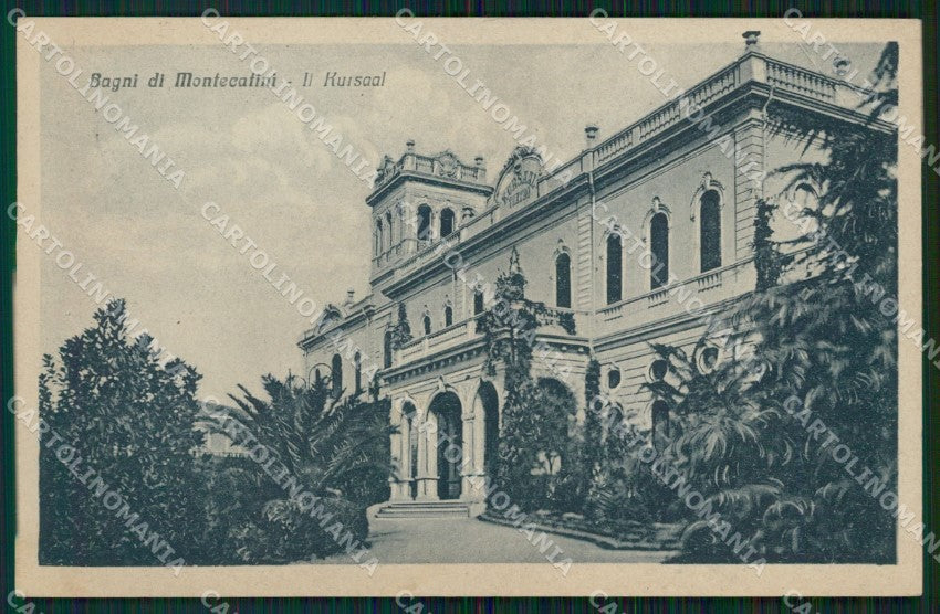 Pistoia Montecatini Kursaal cartolina WX1933 – fronte