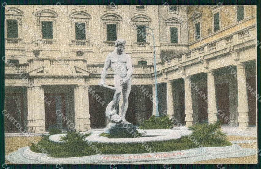 Pistoia Montecatini Locanda Maggiore PIEGHINA cartolina WX1937 – fronte