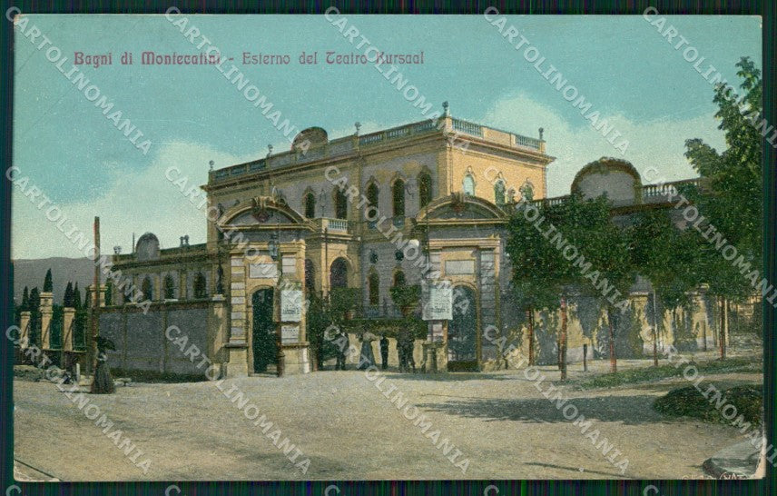 Pistoia Montecatini Teatro Kursaal Alterocca cartolina WX1946 – fronte