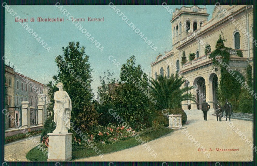 Pistoia Montecatini Teatro Kursaal Alterocca7234 cartolina WX1947 – fronte