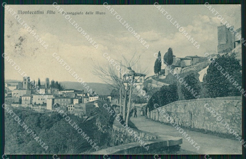 Pistoia Montecatini Alto cartolina WX1948 – fronte
