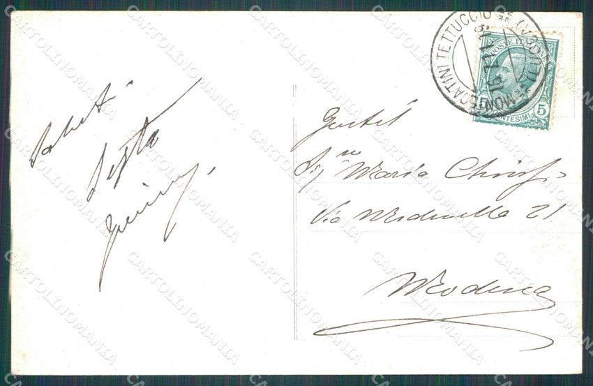 Pistoia Montecatini Alterocca 4024 cartolina WX1949 – retro