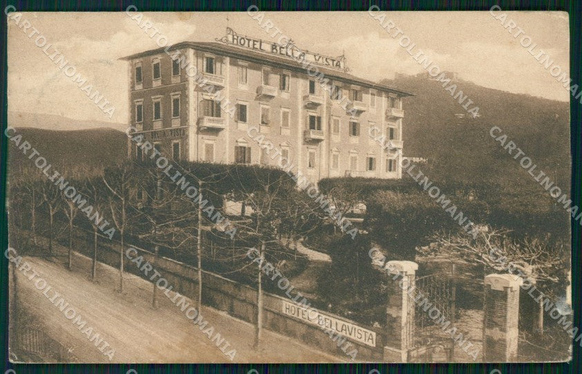 Pistoia Montecatini Hotel Bellavista cartolina WX1962 – fronte
