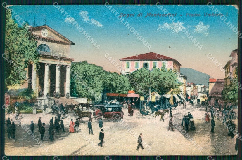 Pistoia Montecatini STRAPPINO cartolina WX1995 – fronte