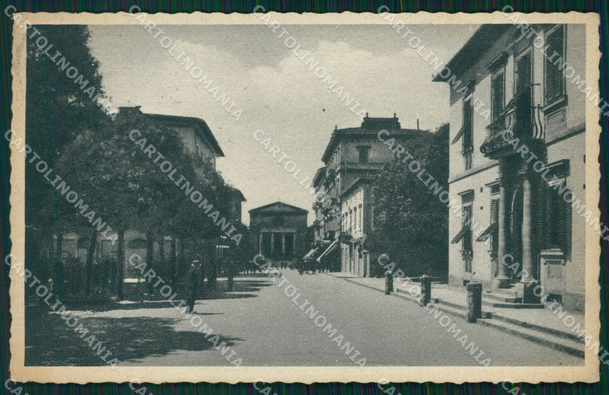 Pistoia Montecatini Viale Verdi cartolina WX2002 – fronte
