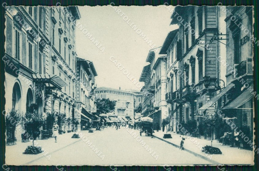 Pistoia Montecatini Viale Forini cartolina WX2005 – fronte