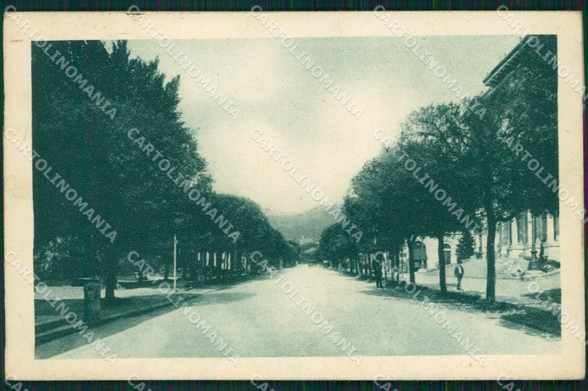 Pistoia Montecatini Viale Verdi PIEGHE cartolina WX2011 – fronte