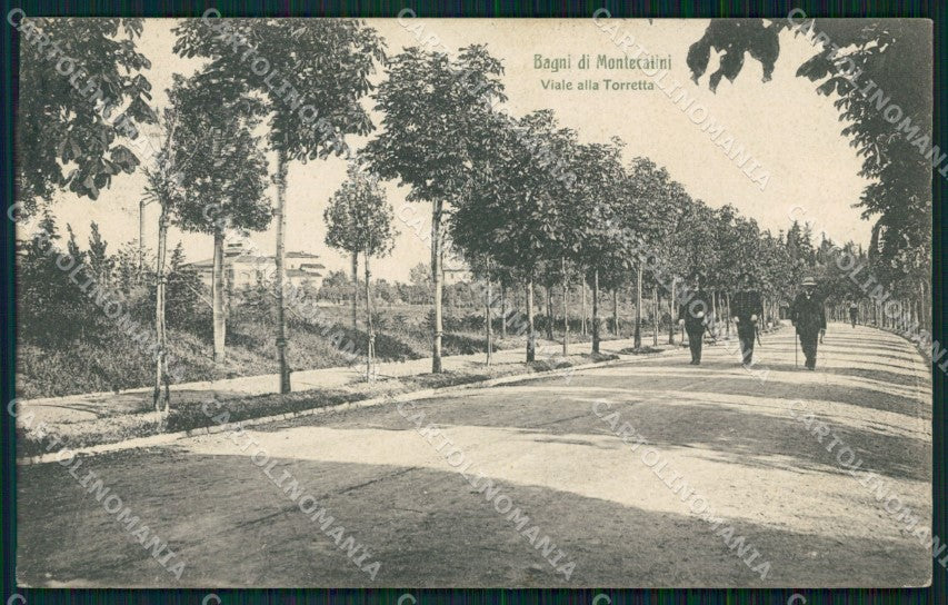 Pistoia Montecatini Viale alla Torretta cartolina WX2024 – fronte