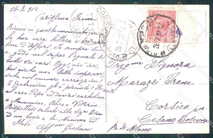 Pistoia Montecatini Viale del Tettuccio Alterocca 4047 cartolina WX2070 – retro