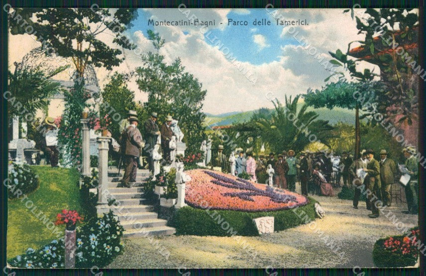 Pistoia Montecatini Parco delle Tamerici cartolina WX2079 – fronte