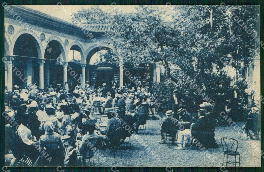 Pistoia Montecatini Stabilimento Torretta cartolina WX2086 – fronte