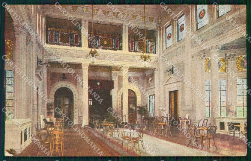 Pistoia Montecatini Stabilimento Excelsior PIEGHINA cartolina WX2132 – fronte
