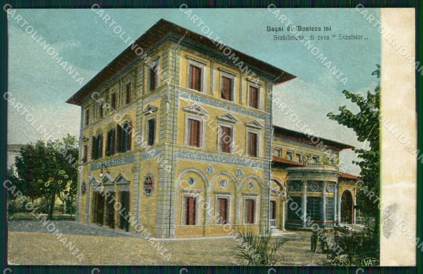 Pistoia Montecatini Stabilimento Excelsior Alterocca 4895 cartolina WX2133 – fronte