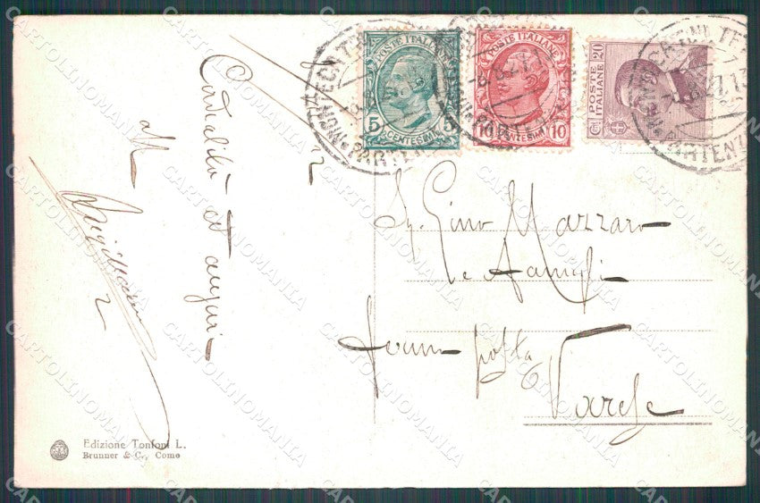 Pistoia Montecatini Stabilimento Excelsior PIEGHE cartolina WX2136 – retro