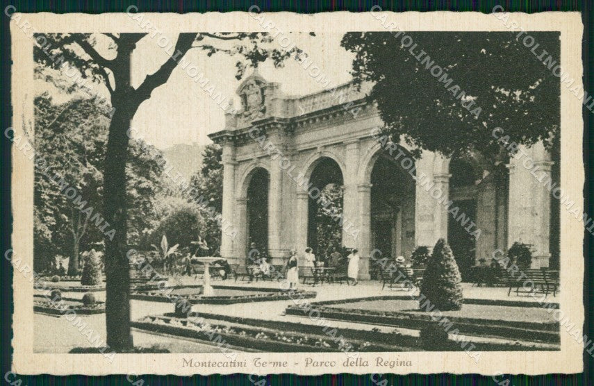 Pistoia Montecatini Parco della Regina cartolina WX2147 – fronte