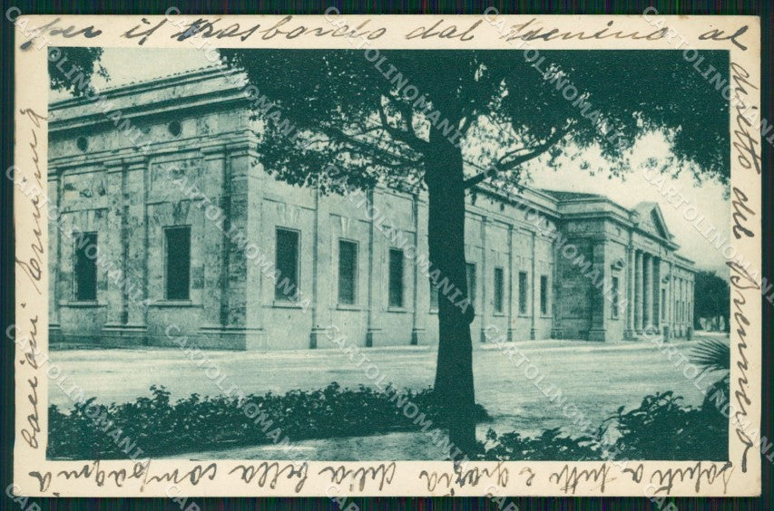 Pistoia Montecatini Stabilimento Terme Leopoldine cartolina WX2150 – fronte