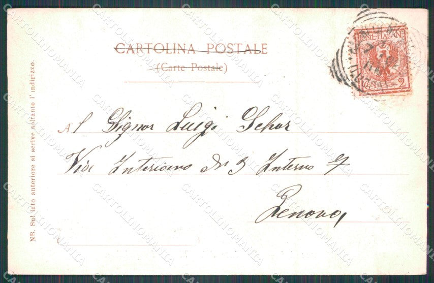 Pistoia Montecatini Stabilimento Terme Leopoldine cartolina WX2151 – retro