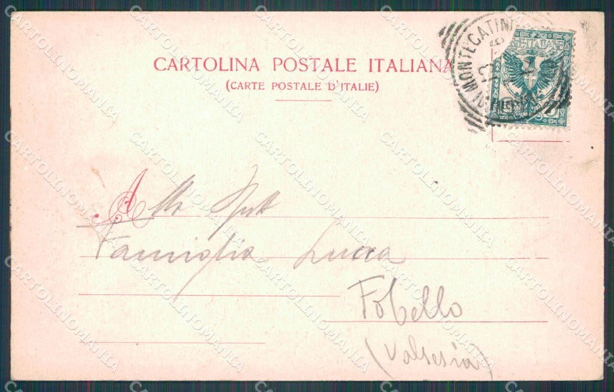 Pistoia Montecatini Stabilimento Terme Leopoldine cartolina WX2152 – retro