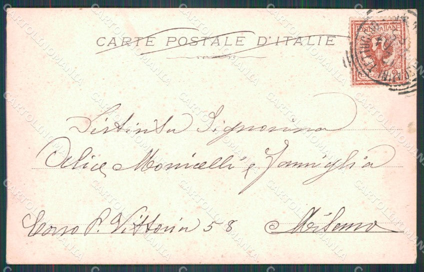 Pistoia Montecatini Stabilimento Terme Leopoldine cartolina WX2157 – retro