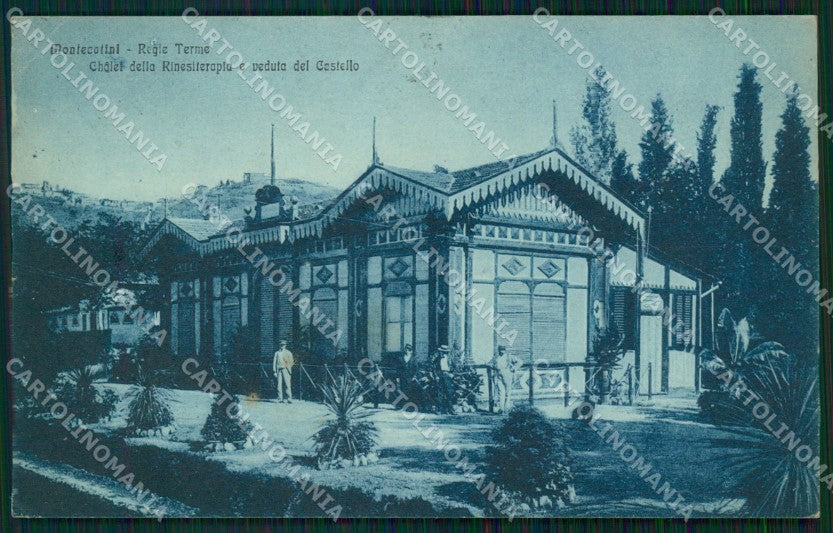 Pistoia Montecatini Regie Terme di PIEGHINE cartolina WX2164 – fronte